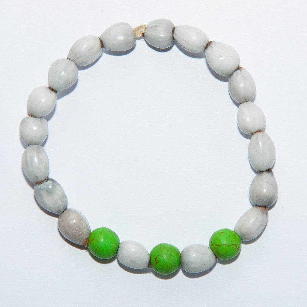 Blessing Bead Bracelet - Beads Green Triple Blessing Bead Bracelet - Beads Green Triple