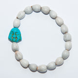 Blessing Bead Bracelet - Buddha Blue