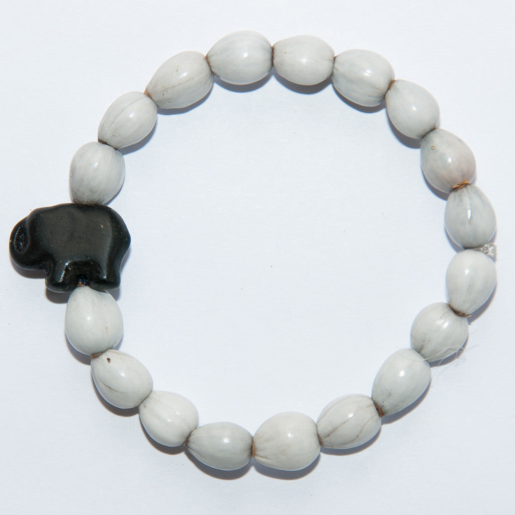 Blessing Bead Bracelet - Elephant Black Blessing Bead Bracelet - Elephant Black