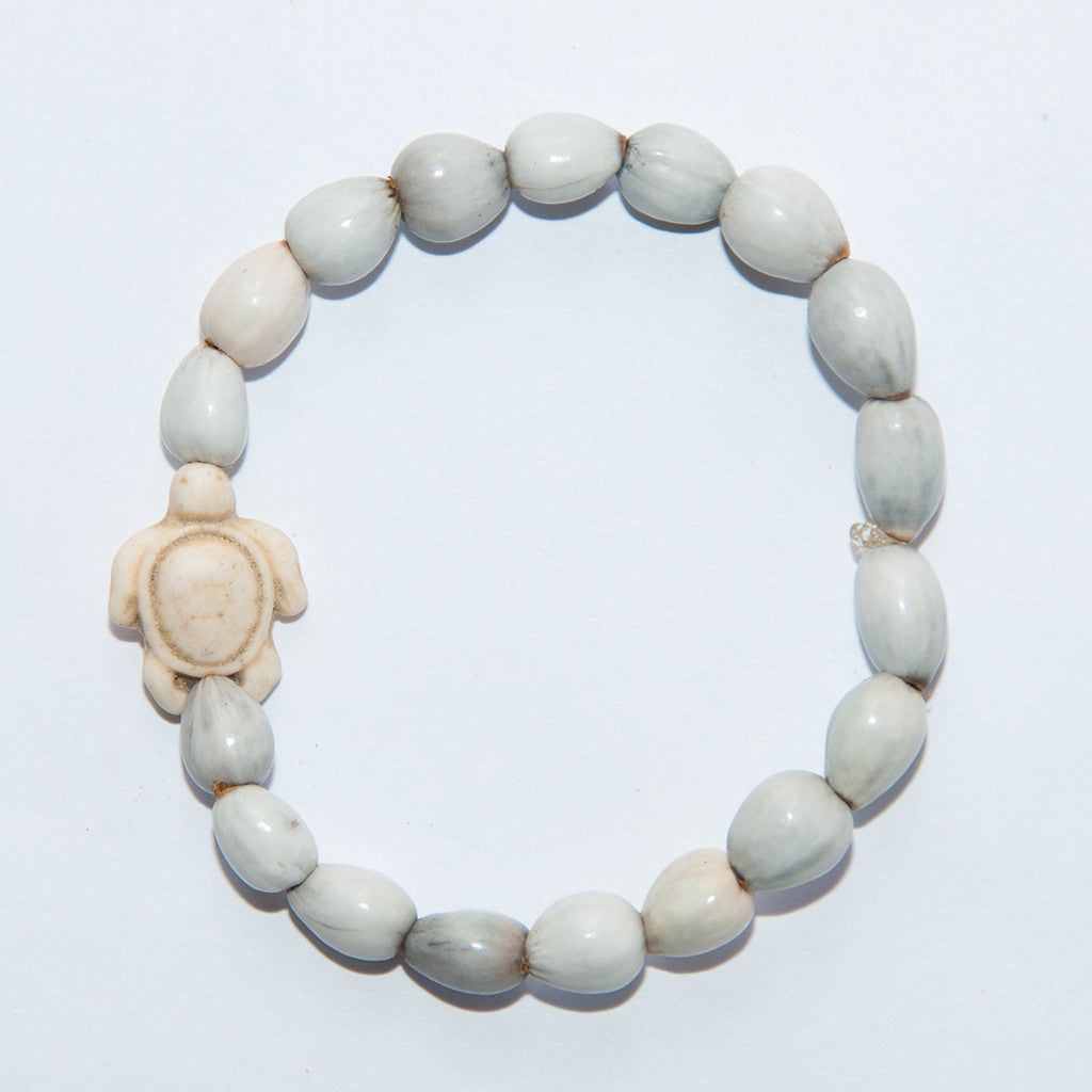 Blessing Bead Bracelet - Seaturtle Ivory