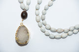 Blessing Bead Necklace - Crystal Large