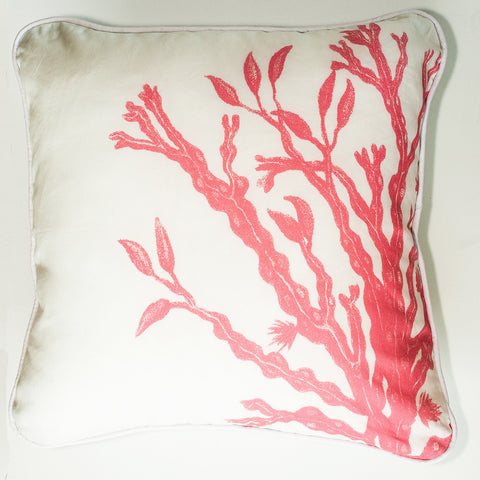 Coral Coral Throw Pillow