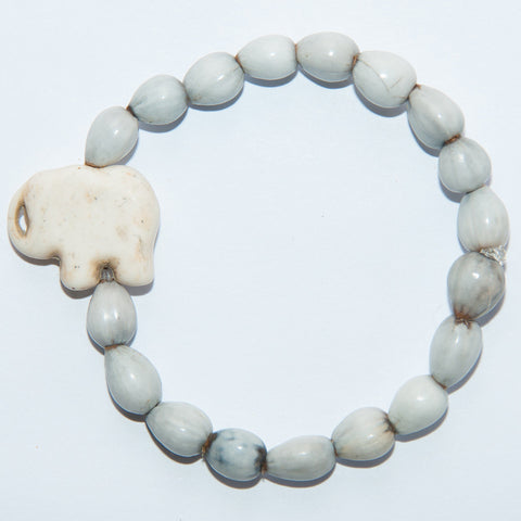 Blessing Bead Bracelet - Elephant Ivory