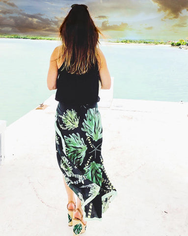 Sarong — Seafan Emerald