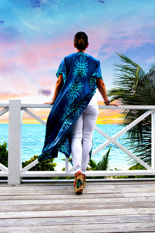 Cabana Caftan — Queen Triton Deep Sea