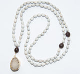 Blessing Bead Necklace - Crystal Large