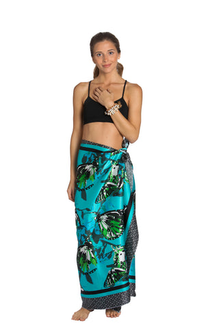 Sarong — Mariposa Aqua