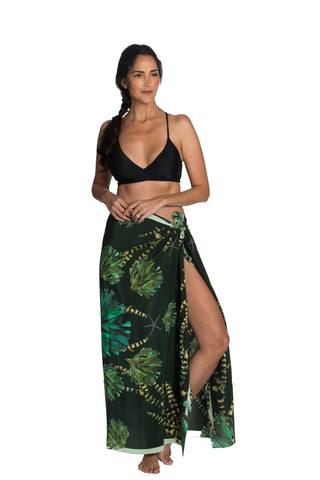 Sarong — Seafan Emerald